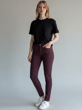 St. John's Bay Plum Skinny Jeans